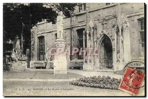 Cartes postales Rouen Le Musee d Antiquites