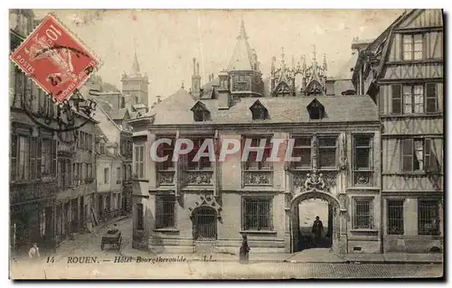 Cartes postales Rouen Hotel Bourgtheroulde