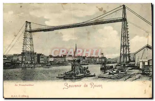 Cartes postales Souvenir de Rouen Transbordeur