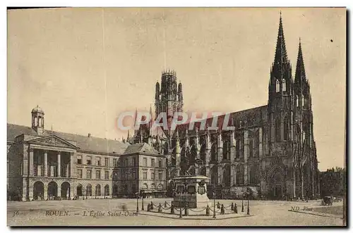 Cartes postales Rouen L Eglise Saint Ouen