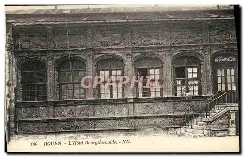 Ansichtskarte AK Rouen L Hotel Bourgtheroulde