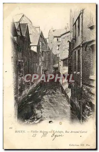 Cartes postales Rouen Vieilles Maisons Sur L Aubette Rue Armand Carrel