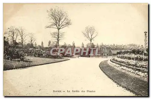 Cartes postales Rouen Le Jardin Des Plantes