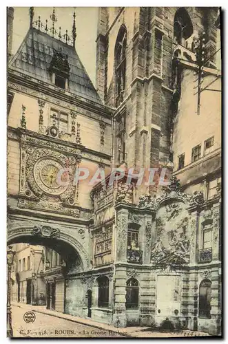 Cartes postales Rouen La Grosse Horloge