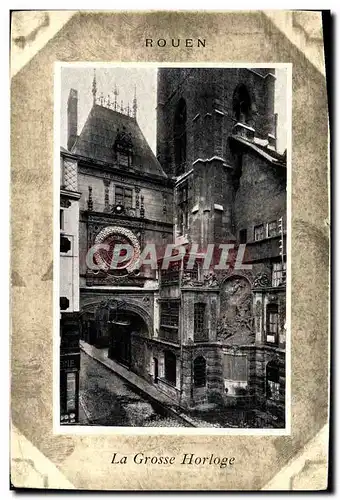 Cartes postales Rouen La Grosse Horloge