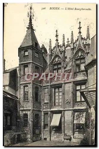 Cartes postales Rouen L Hotel Bourgtheroulde