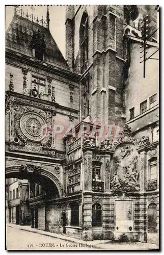 Cartes postales Rouen La Grosse Horloge