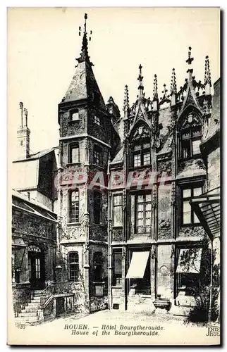 Cartes postales Rouen Hotel Bourgtheroulde