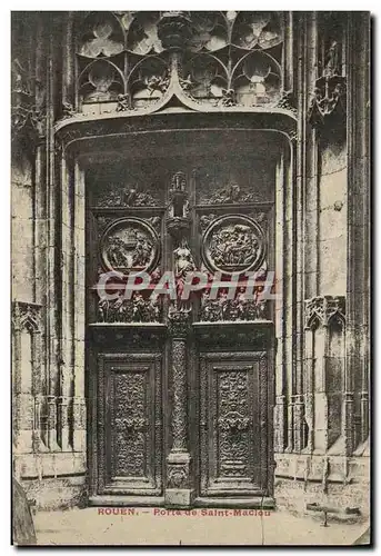 Cartes postales Rouen Porte de Saint Maclou