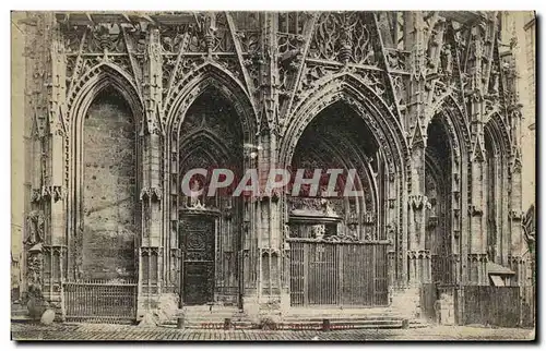 Ansichtskarte AK Rouen Portail Saint Maclou