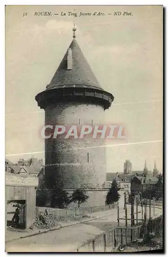 Cartes postales Rouen La Tour Jeanne D Arc