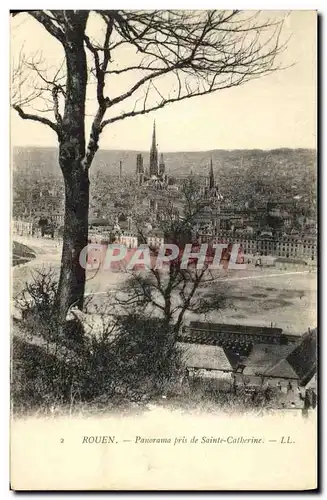 Ansichtskarte AK Rouen Panorama Pris de Sainte Catherine