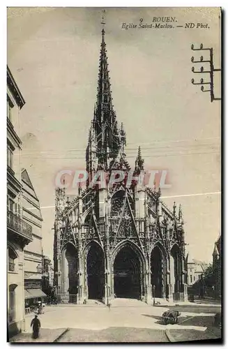 Cartes postales Rouen Eglise Saint Maclou