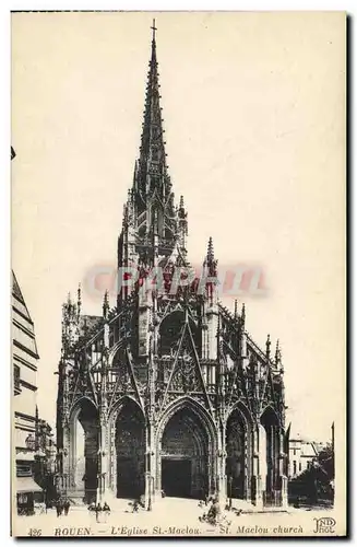 Cartes postales Rouen L Eglise St Maclou