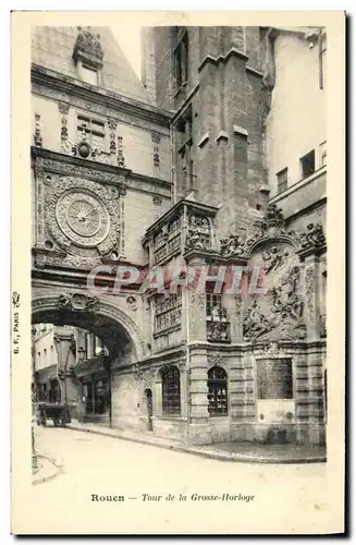 Ansichtskarte AK Rouen Tour de la Grosse Horloge