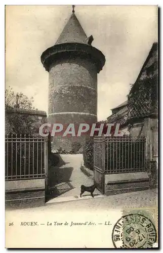 Cartes postales Rouen La Tour de Jeanne d Arc