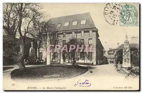 Cartes postales Rouen Le Musee d Antiquites