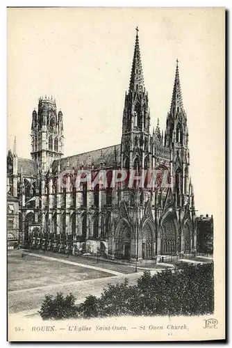 Cartes postales Rouen L Eglise Saint Ouen