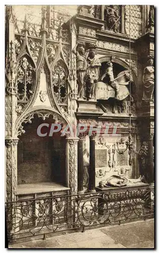 Cartes postales Rouen Notre Dame Tombeau des Ducs de Breze