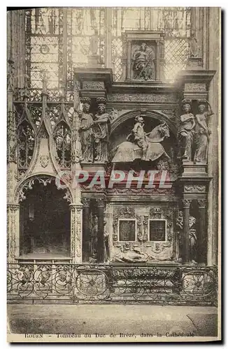 Ansichtskarte AK Rouen Tombeau du duc de Breze dans la cathedrale