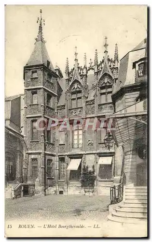 Cartes postales Rouen L Hotel Bourgheroulde