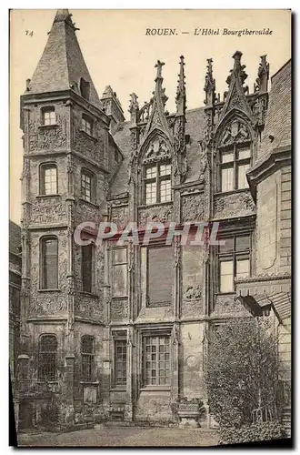 Cartes postales Rouen L Hotel Bourgtheroulde