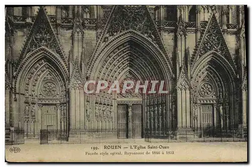 Cartes postales Rouen L Eglise Saint Ouen