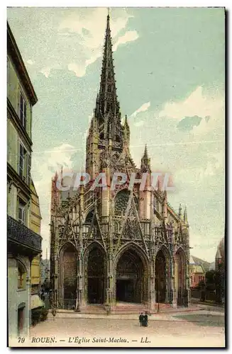 Cartes postales Rouen L Eglise Saint Maclou