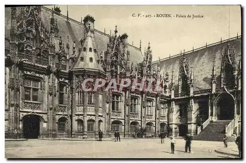 Cartes postales Rouen Palais de Justice