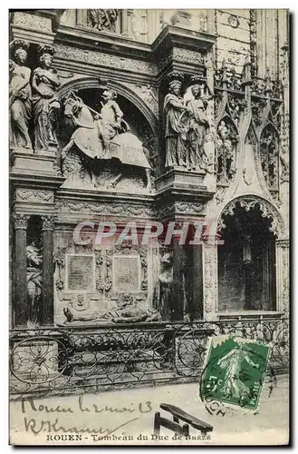 Cartes postales Rouen Tombeau du Duc de Breze