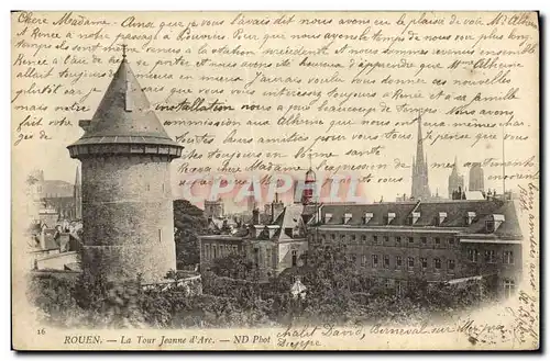 Cartes postales Rouen La Tour Jeanne d Arc