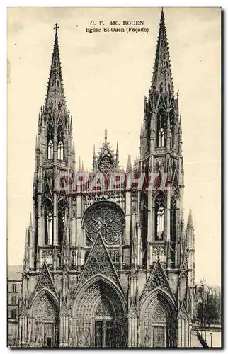 Cartes postales Rouen Eglise St Ouen