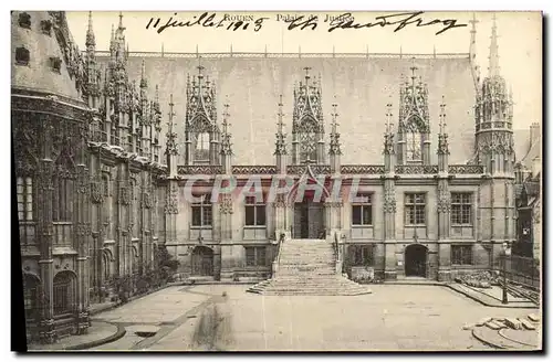 Cartes postales Rouen palais de justice