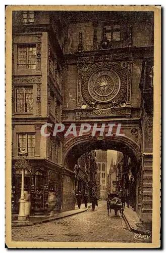 Cartes postales Rouen La grosse horloge