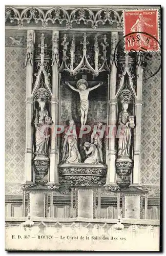 Cartes postales Rouen Le Christ de la Salle Des Assises