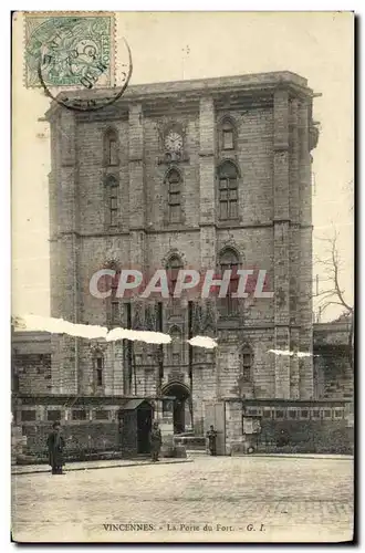 Ansichtskarte AK Vincennes La Porte du Fort