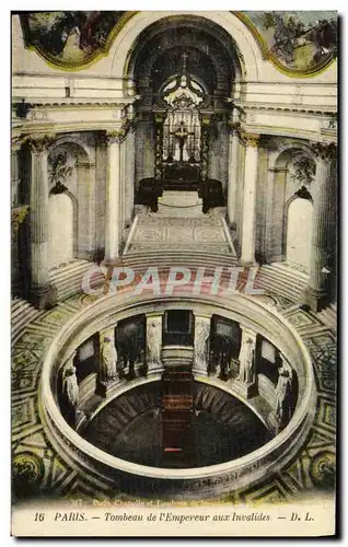 Ansichtskarte AK Paris tombeau de L Empereur aux Invalides