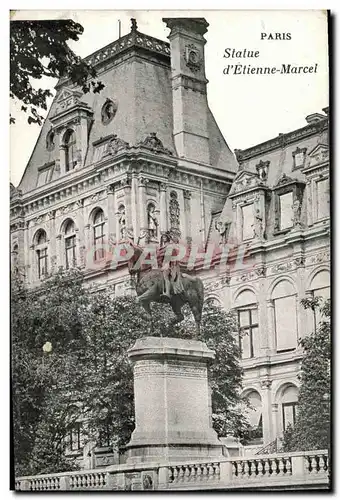 Ansichtskarte AK Paris Statue D Etienne Marcel