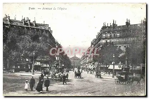 Cartes postales Paris Avenue de L Opera