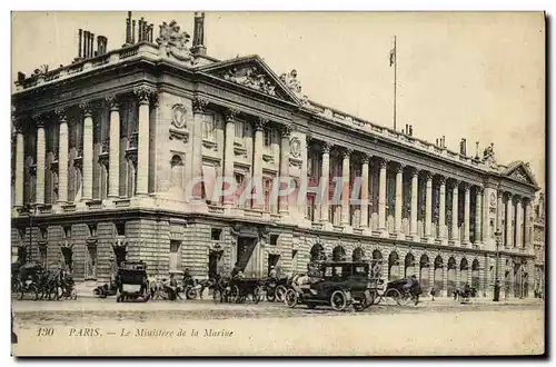 Cartes postales Paris Le Ministere de la Marine