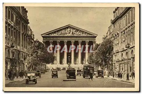 Cartes postales Paris La Madeleine et la Rue Royale