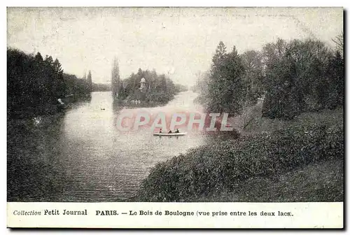 Cartes postales Paris Le Bois de Boulogne