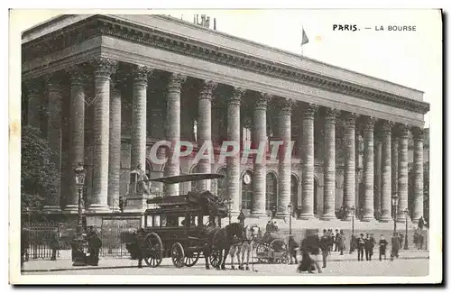 Cartes postales Paris La Bourse