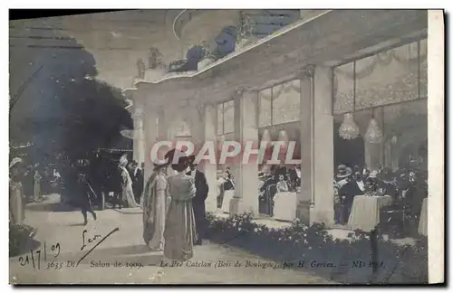 Cartes postales Salon de 1909 Le Pre Catelan Bois De Boulogne