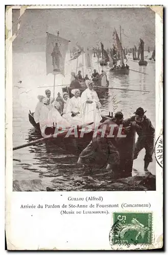 Ansichtskarte AK Guillou Arrivee du Pardon de ste Anne De Fouesnant