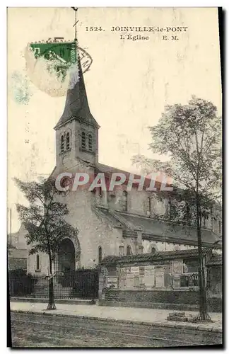 Cartes postales Joinville Le Pont L Eglise