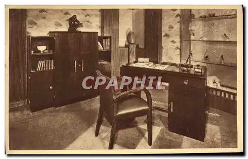 Cartes postales Cabinet de travail noyer