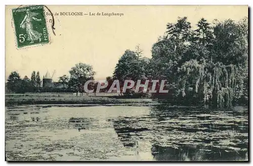 Cartes postales Bourg de Boulogne Lac de Longchamps