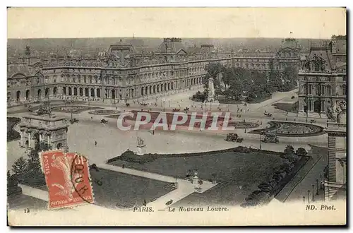 Cartes postales Paris Le Nouveau Louvre