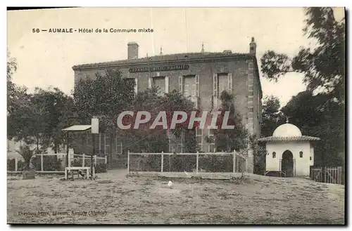 Cartes postales Aumale Hotel de la Commune mixte